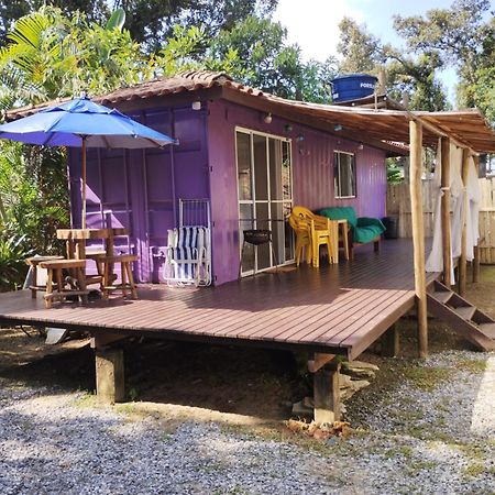 Kitnet Conteiner Climatizada Villa Ubatuba Dış mekan fotoğraf